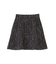 ラメツィードミニスカート