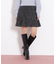 ラメツィードミニスカート