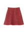 ラメツィードミニスカート
