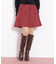 ラメツィードミニスカート
