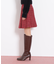 ラメツィードミニスカート