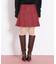 ラメツィードミニスカート