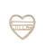 ハートビジューブローチ
