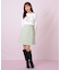 ブロックチェックツィードミニスカート