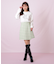 ブロックチェックツィードミニスカート
