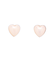 ピンクパールハートピアス