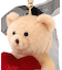 ＜BEARシリーズ＞バレンタインベアチャーム