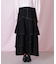 アシメティアードスカート