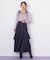 アシメティアードスカート