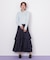 アシメティアードスカート