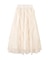縦ラッフルチュールスカート