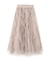 縦ラッフルチュールスカート