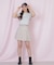 セットアップ対応プリーツミニスカート