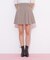 セットアップ対応プリーツミニスカート