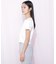 ショート丈刺繍ロゴTシャツオーガニックコットン