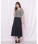 イレギュラーヘムマーメイドスカート