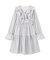 ストライプレースミニワンピース