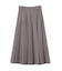 サイドベルトプリーツスカート