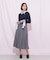 サイドベルトプリーツスカート