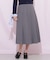 サイドベルトプリーツスカート