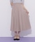 サイドベルトプリーツスカート