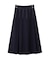 サイドベルトプリーツスカート