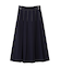 サイドベルトプリーツスカート