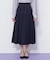 サイドベルトプリーツスカート