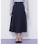 サイドベルトプリーツスカート
