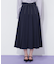 サイドベルトプリーツスカート