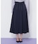 サイドベルトプリーツスカート