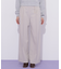 チェーンベルトタックワイドパンツ