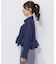 フリルヘムショートブラウス