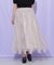 縦ラッフルシアースカート