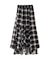 シアーチェックラッフルフリルスカート