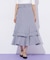 ベルト付きアシメヘムスカート