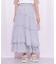 コットンライクティアードスカート