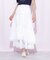 コットンライクティアードスカート