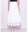 コットンライクティアードスカート