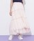 コットンライクティアードスカート