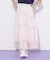 コットンライクティアードスカート