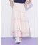 コットンライクティアードスカート