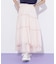 コットンライクティアードスカート