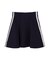 配色ラインレースミニスカート