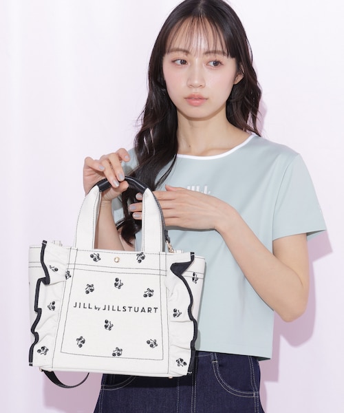 Cherryシリーズ＞フリルトートバッグ｜ジルバイジルスチュアートの通販