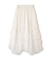 イレギュラーフリルレイヤードスカート