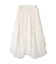 イレギュラーフリルレイヤードスカート