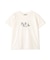 オーガニックコットンビジューロゴTシャツ