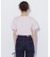 オーガニックコットンビジューロゴTシャツ