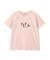 オーガニックコットンビジューロゴTシャツ